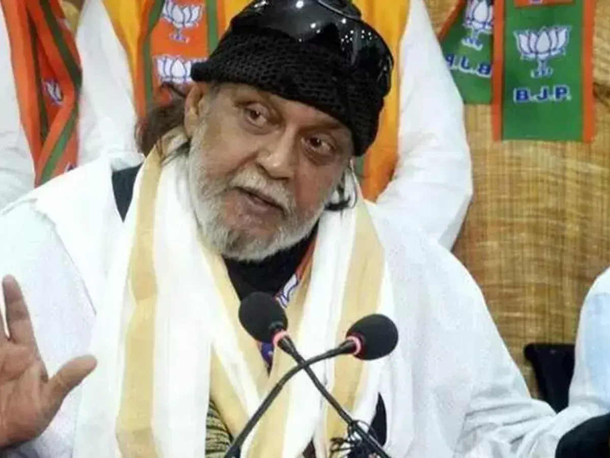 Even enemy cant ignore devpt in Tripura under BJP rule: Mithun Chakraborty Even enemy cant ignore devpt in Tripura under BJP rule: Mithun Chakraborty