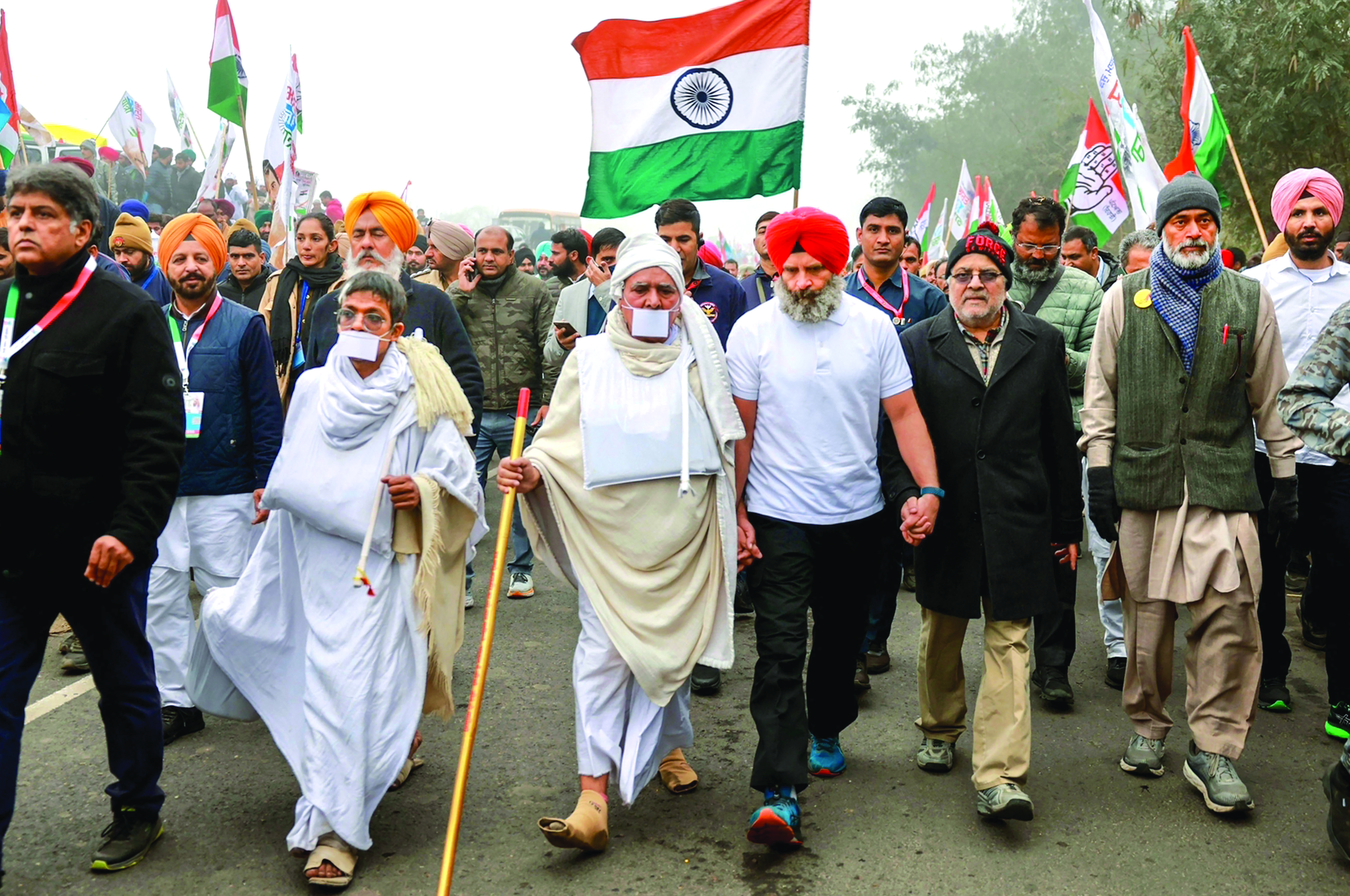 Yatra resumes from Punjab’s Doraha Yatra resumes from Punjab’s Doraha