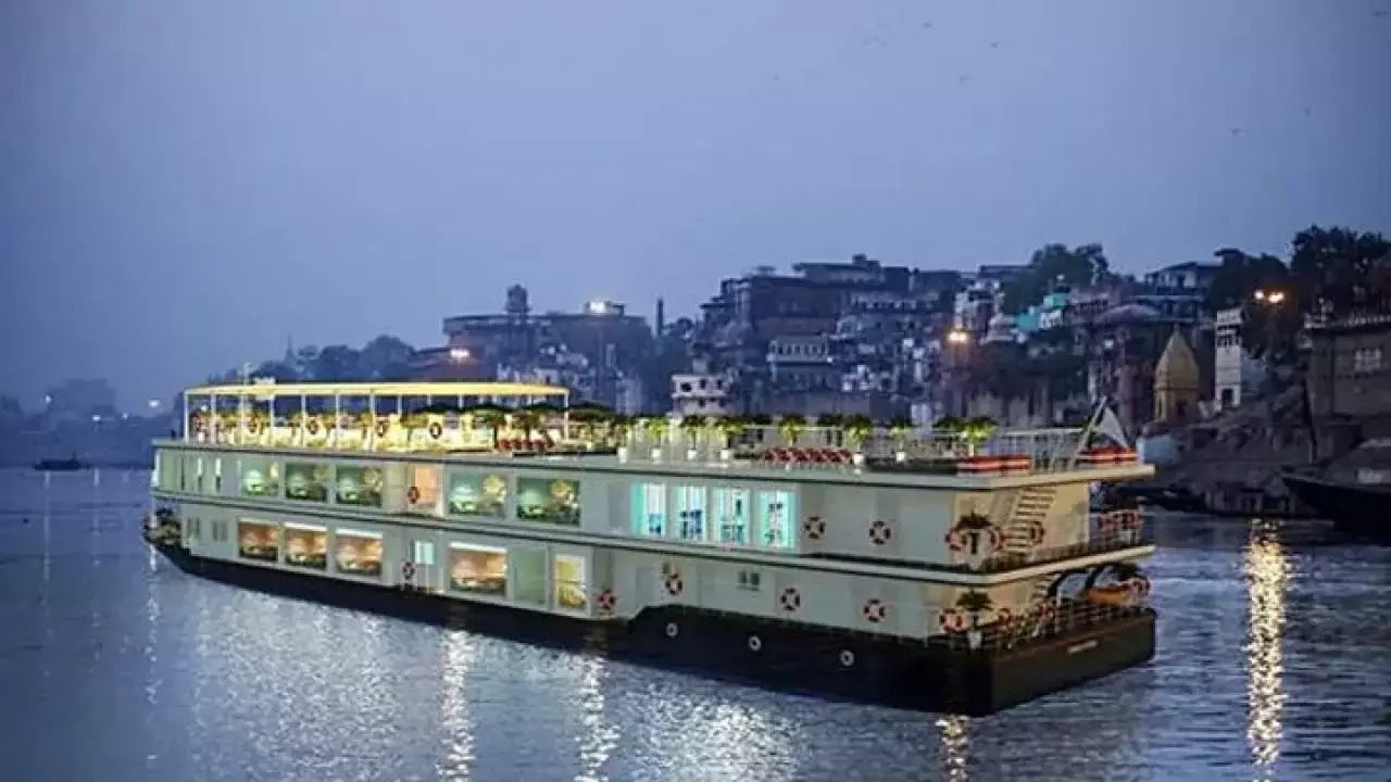 PM Modi flags off luxury cruise MV Ganga Vilas from Varanasi
