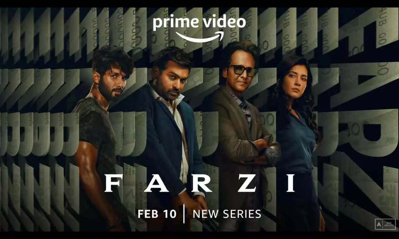 Prime Video unveils an exciting trailer of Raj & DKs crime thriller Farzi