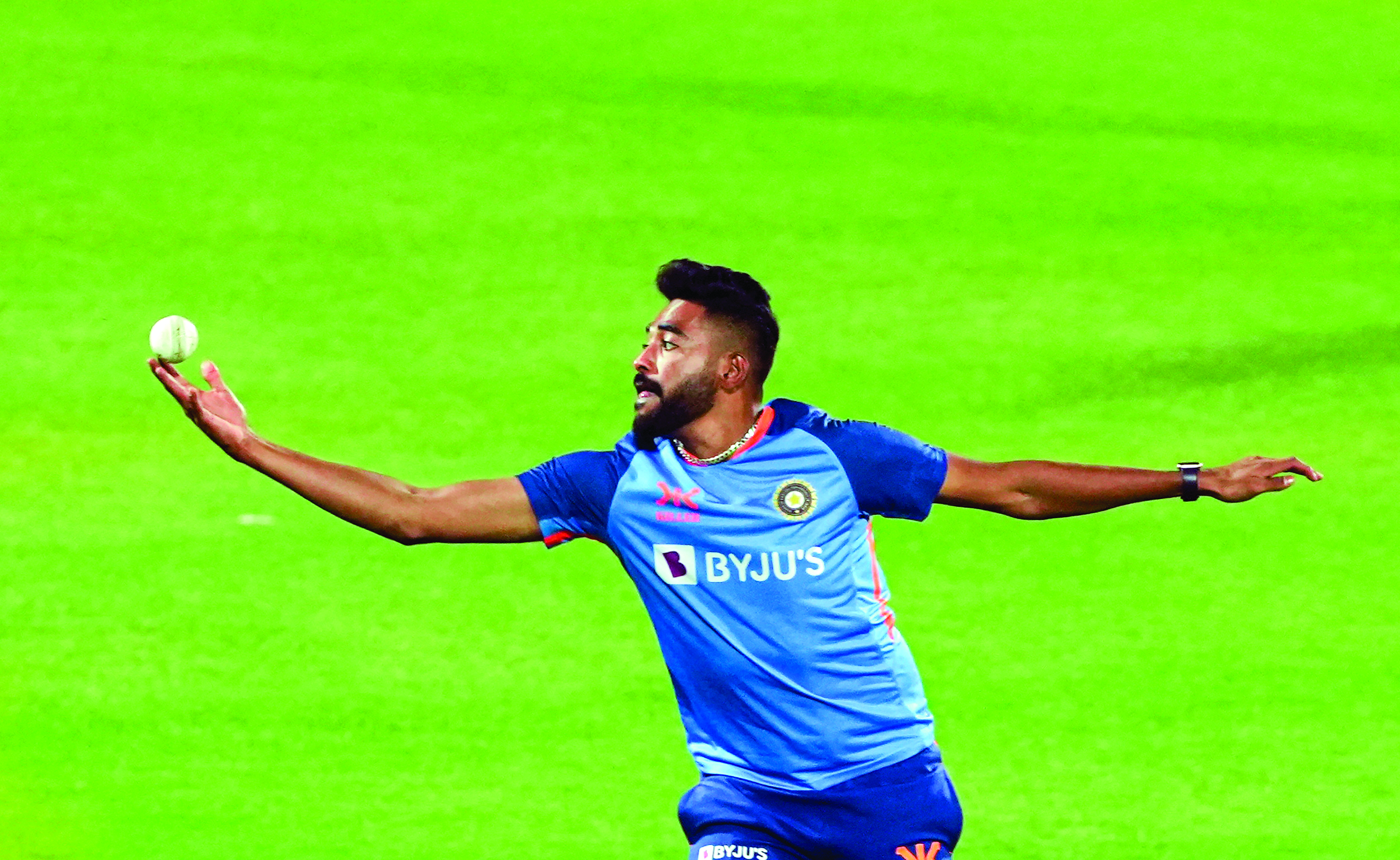 With wobbled seam, you never know how much it will do: Mohammed Siraj