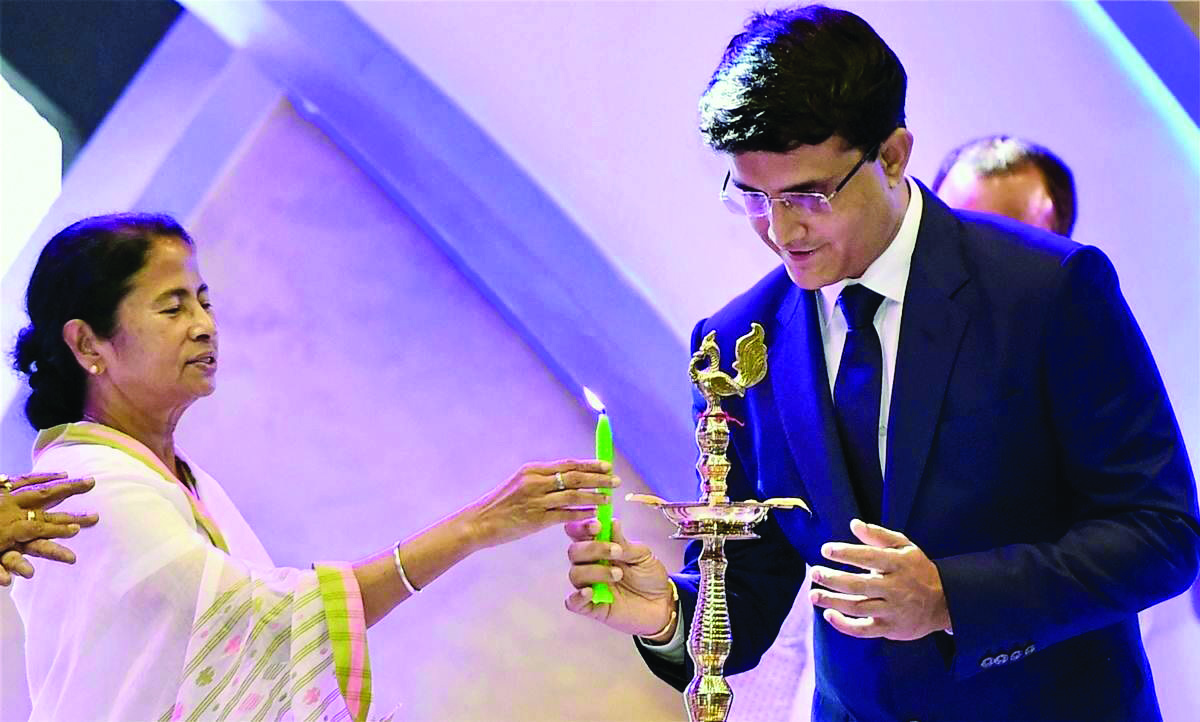 Sourav Ganguly meets Mamata at Nabanna