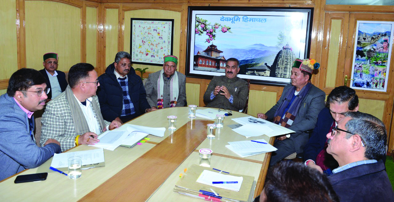 Joshimath crisis: Himachal CM Sukhu bats for   advance warning system to pre-empt disasters