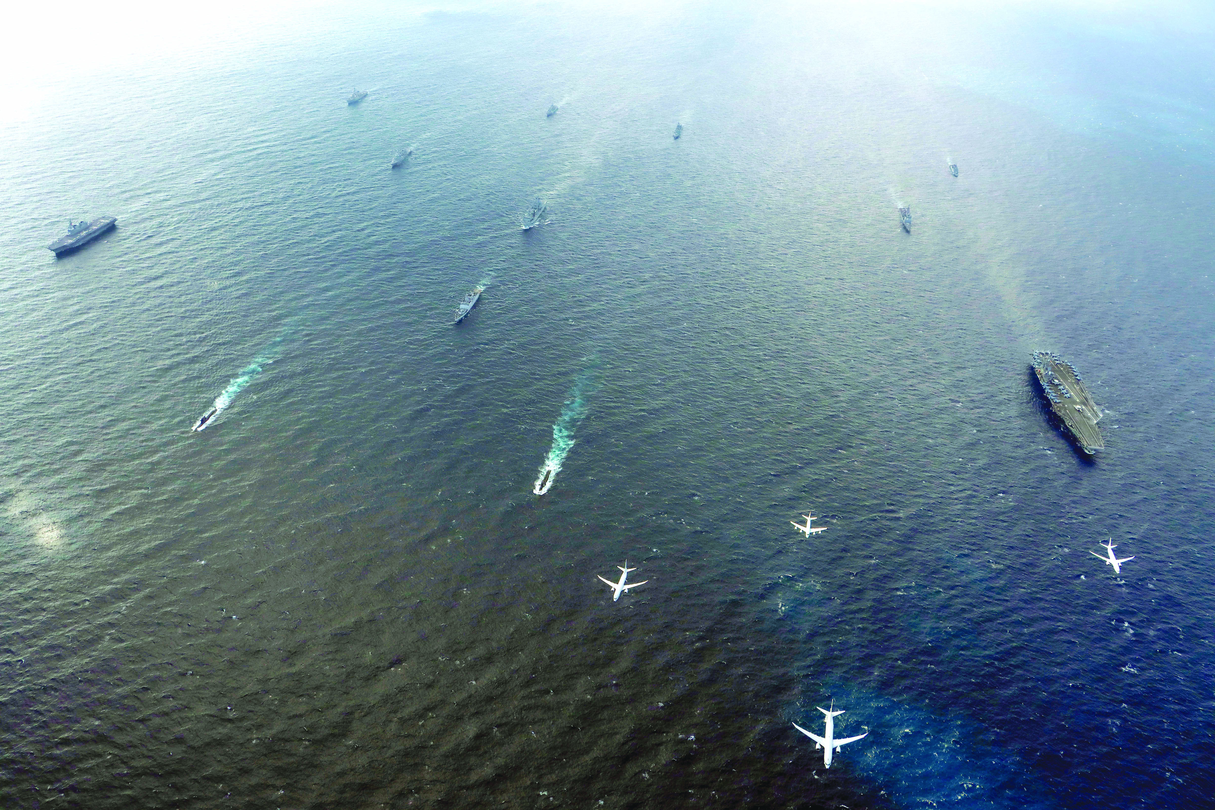 India, France joint naval exercise starts India, France joint naval exercise starts