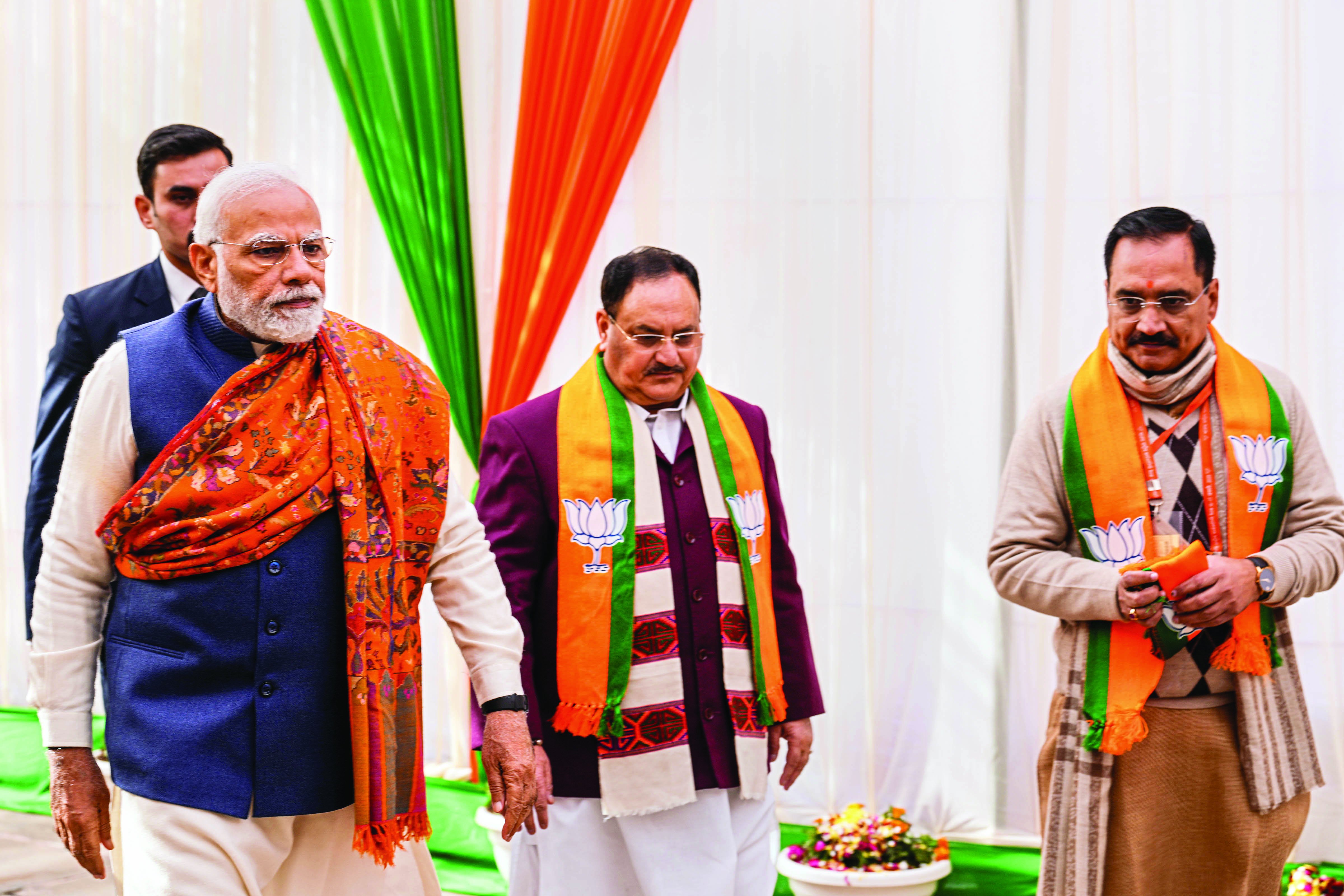 BJP sets slogan of ‘governance of saturation’ at party’s National Executive meeting in Delhi BJP sets slogan of ‘governance of saturation’ at party’s National Executive meeting in Delhi