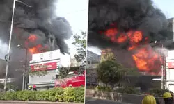 Major fire breaks out in 5-storey building; 4 trapped people rescued, no casualties