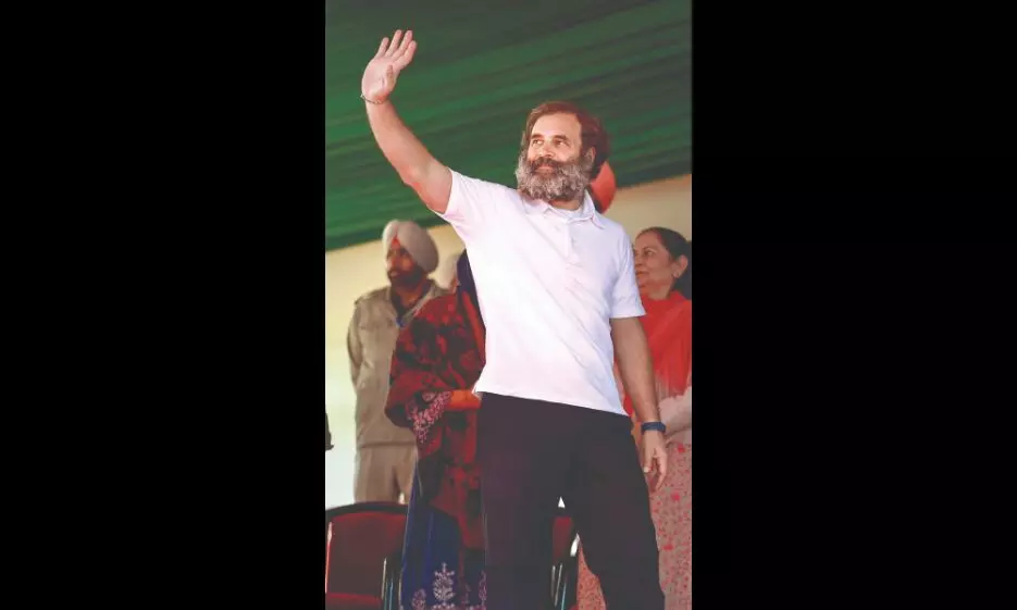 ‘BJP govt’s policies create fear among people, alleges Rahul’ ‘BJP govt’s policies create fear among people, alleges Rahul’