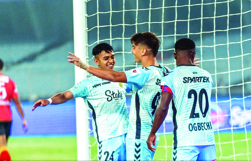 Hyderabad FC close gap with 2-0 win over East Bengal FC