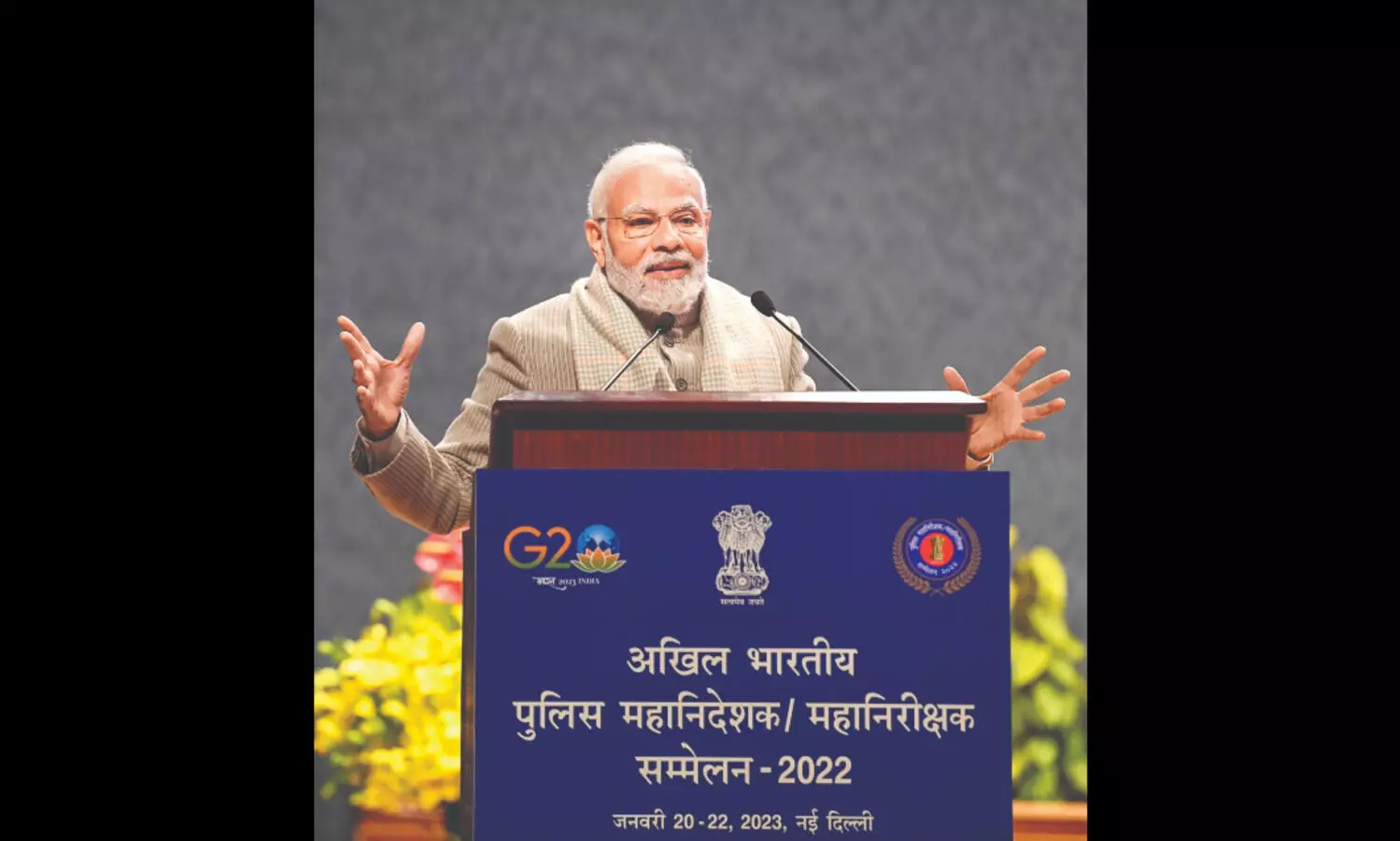 ‘Adopt emerging tech along with strengthening traditional policing’