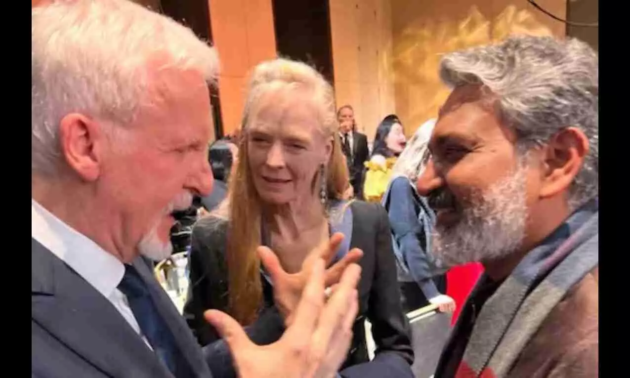 James Cameron invites SS Rajamouli ‘to make a movie’ in Hollywood