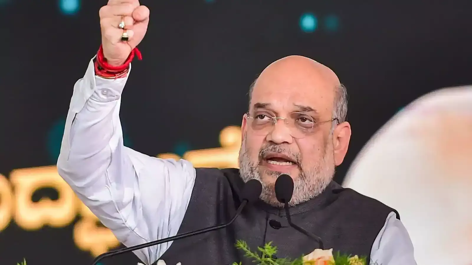 Amit Shah arrives in Andamans on two-day visit