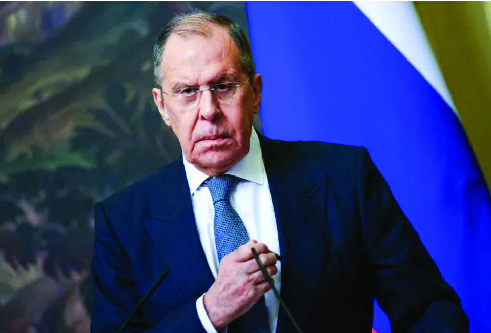Russian FM Lavrov blames West for no Ukraine talks