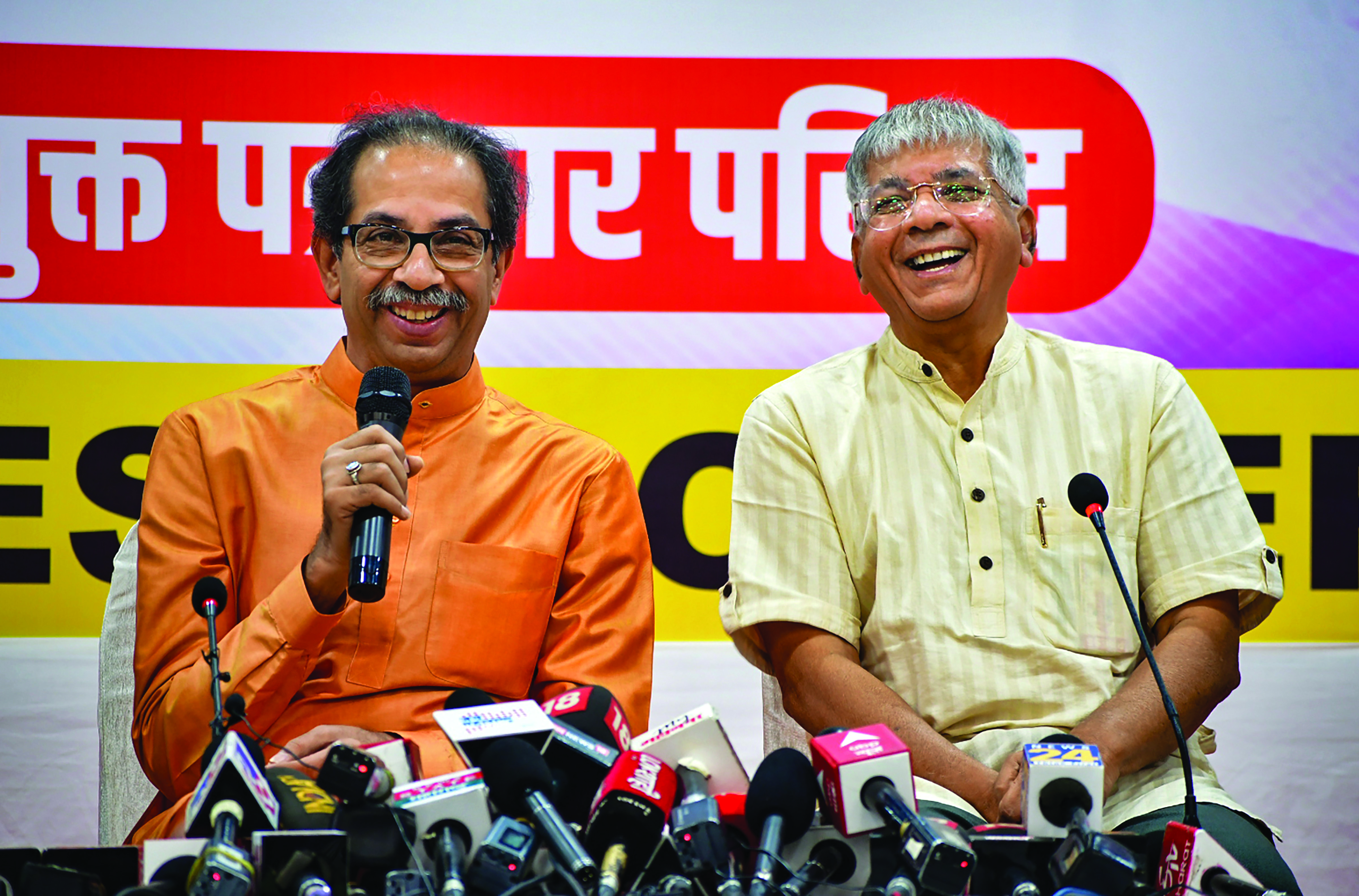 Maha: Shiv Sena (UBT) and Prakash Ambedkar’s VBA announce alliance