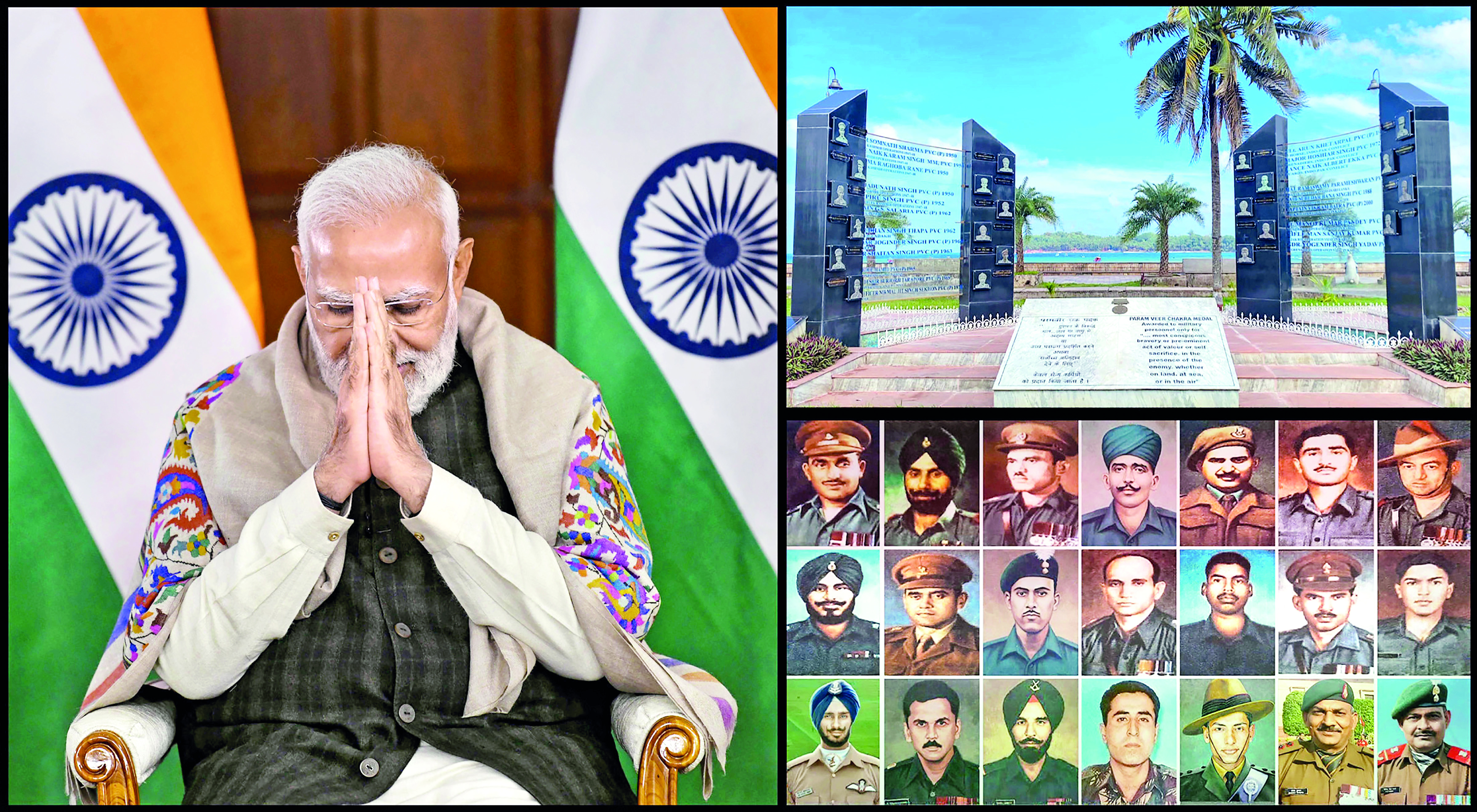 PM names 21 Andaman Islands after Param Vir Chakra recipients