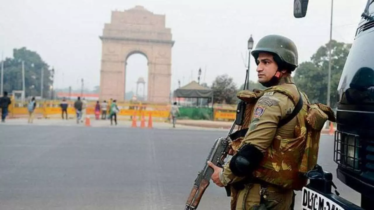 Delhi Police steps up security ahead of Republic Day Delhi Police steps up security ahead of Republic Day