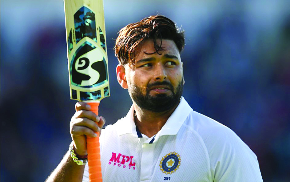 Rishabh Pant only Indian in ICC Test team of 2022