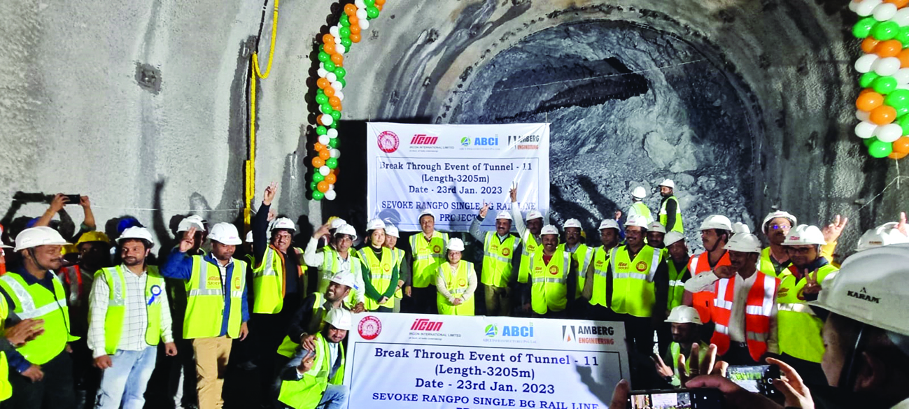 NFR achieves breakthrough of tunnel no T-11 of SRRP