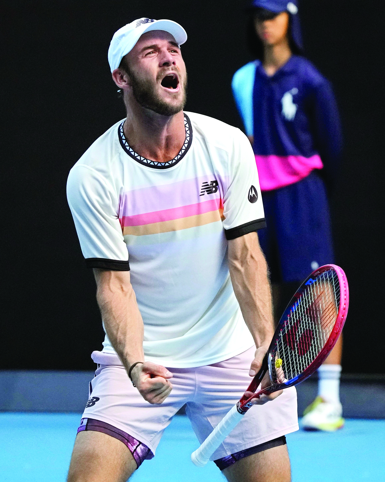 Paul tops Shelton at Australian Open, faces Djokovic next Paul tops Shelton at Australian Open, faces Djokovic next