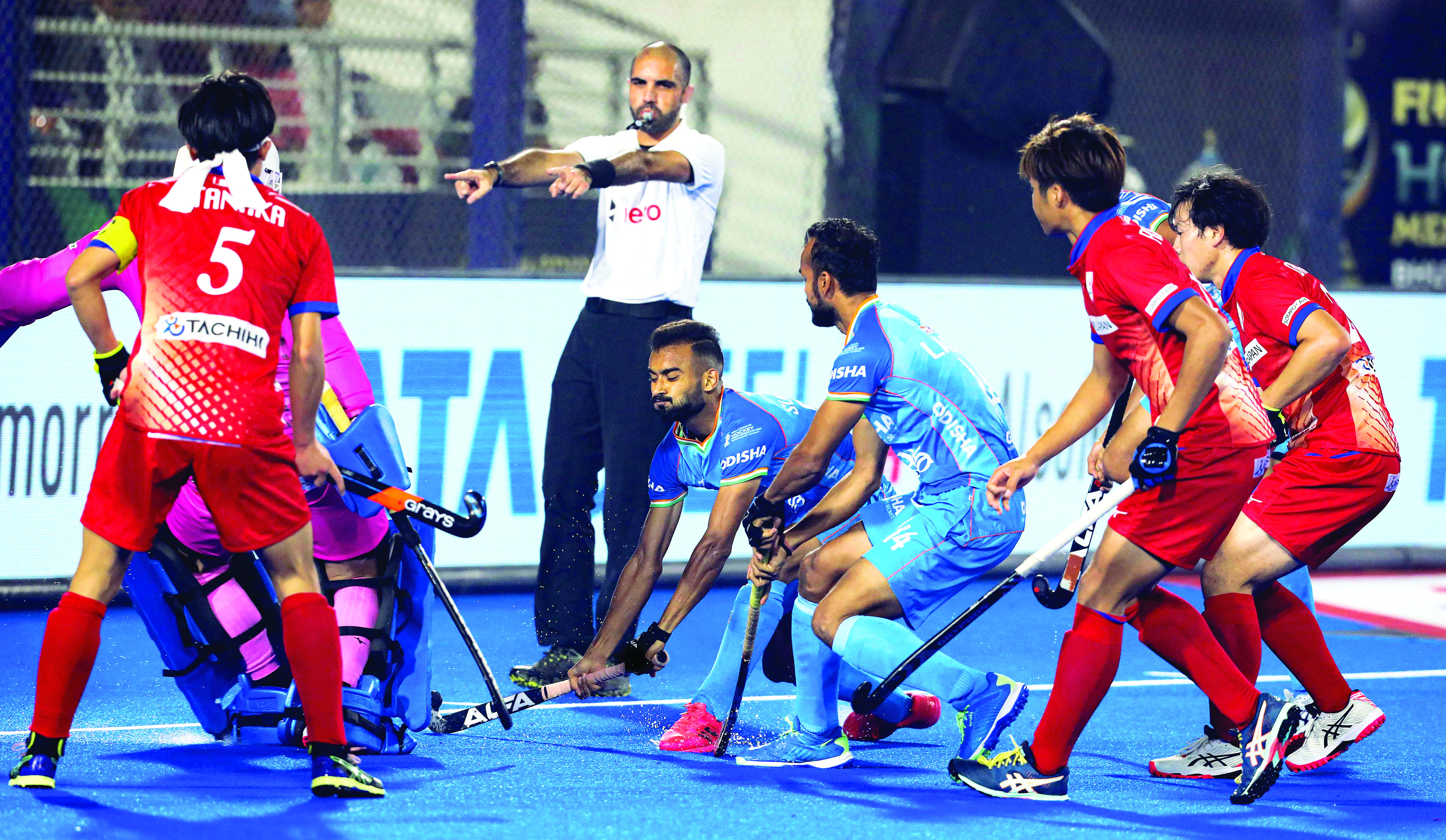 India demolish Japan 8-0 in classification match