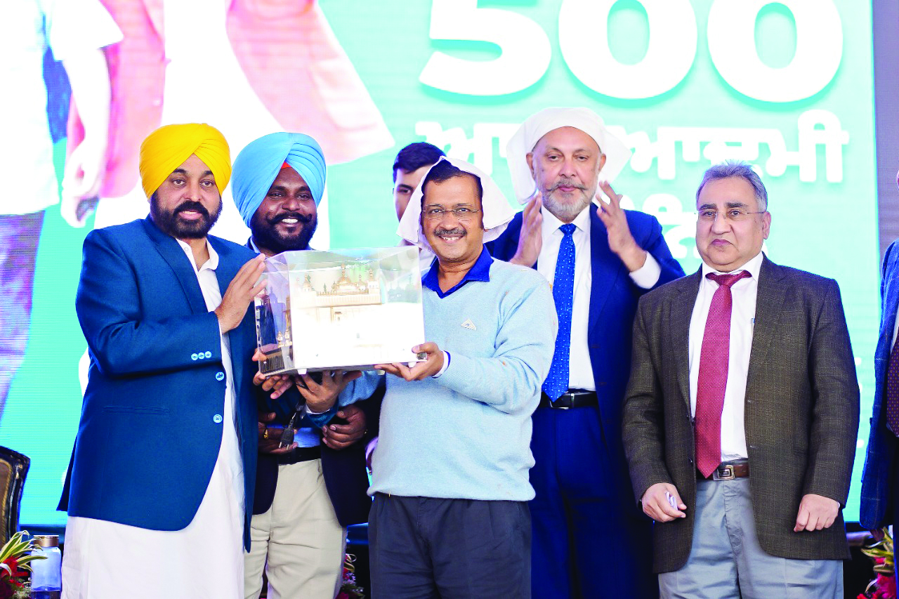 Mann and Arvind Kejriwal dedicate 400   new Aam Aadmi clinics to people of Punjab