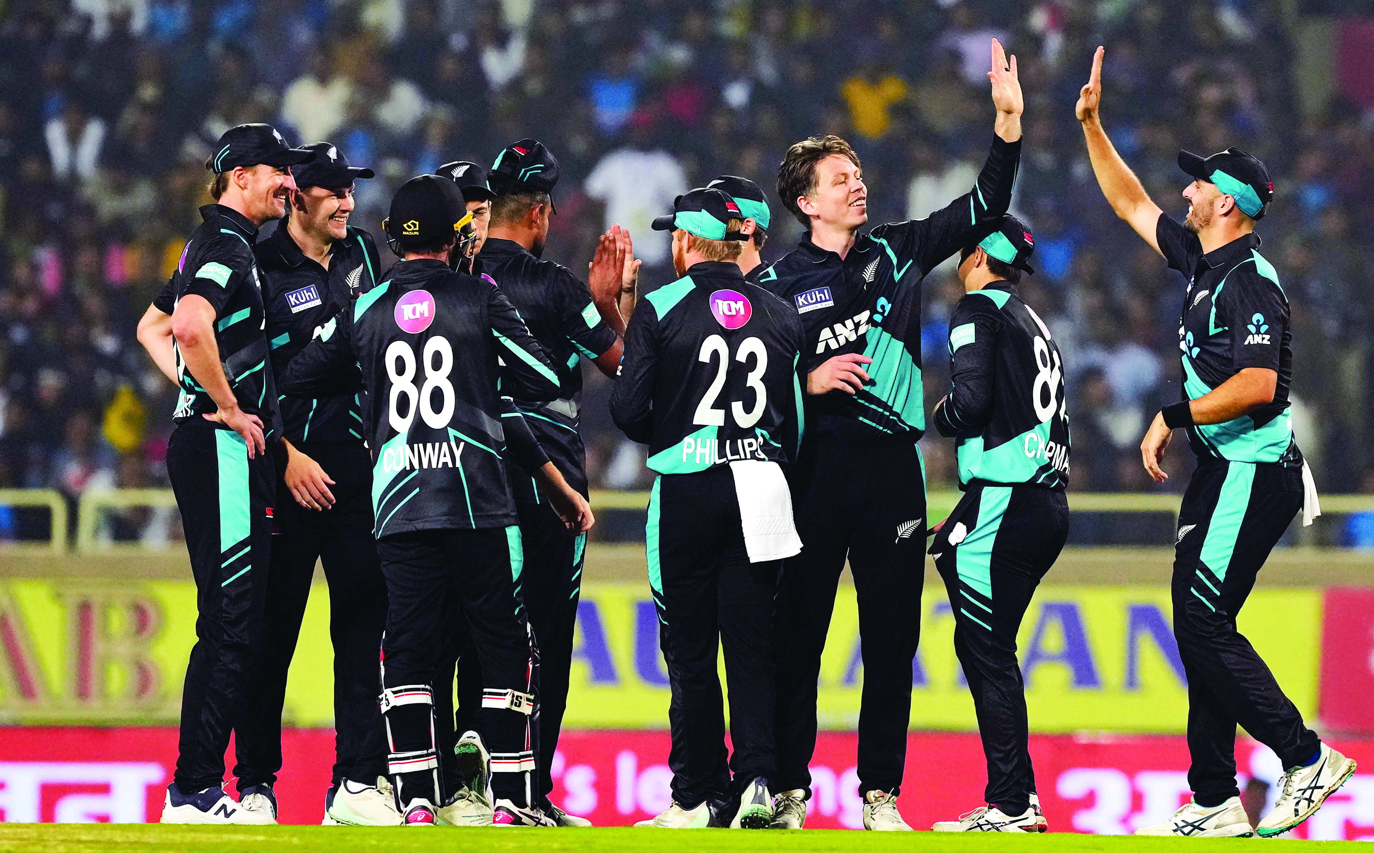 NZ beat India by 21 runs in first T20 International NZ beat India by 21 runs in first T20 International