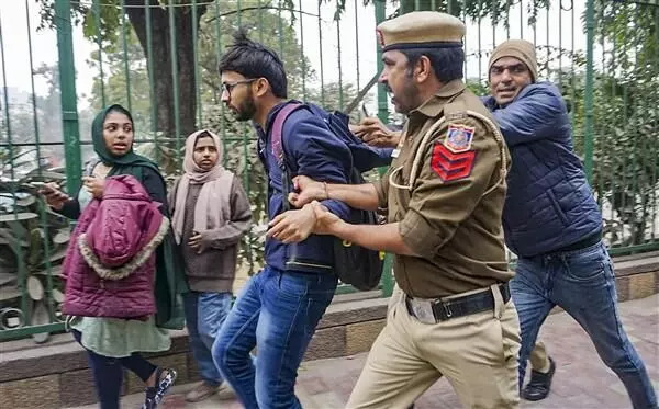 BBC documentary screening: Students gathered at Delhi Universitys north campus detained