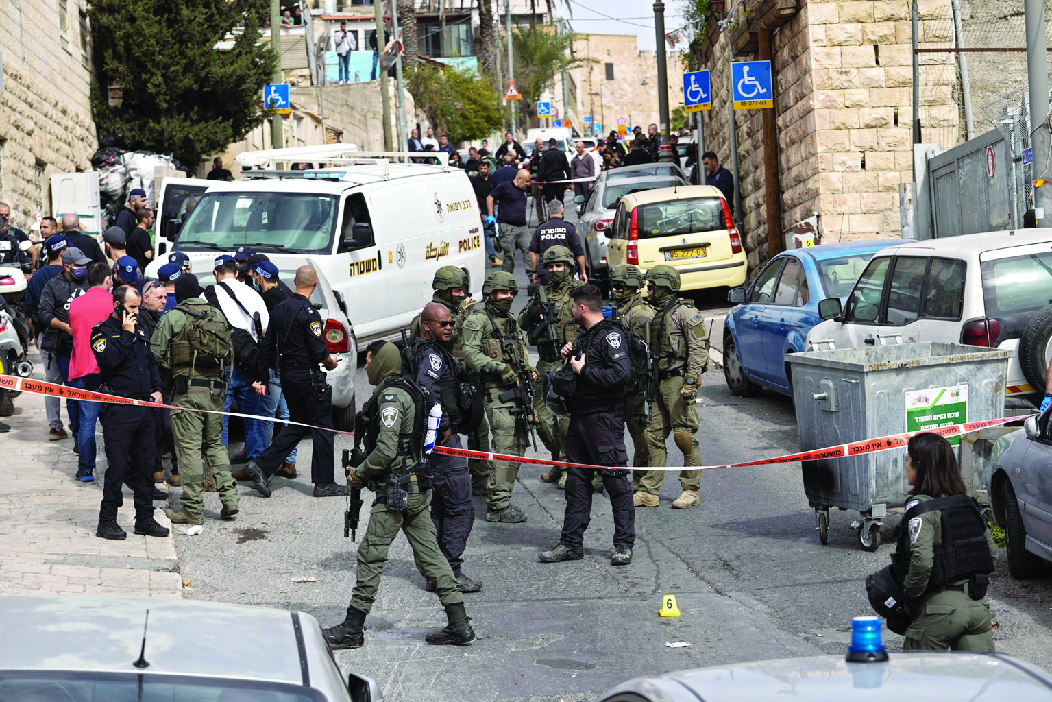 Palestinian teen wounds two, day after 7 killed in Jerusalem