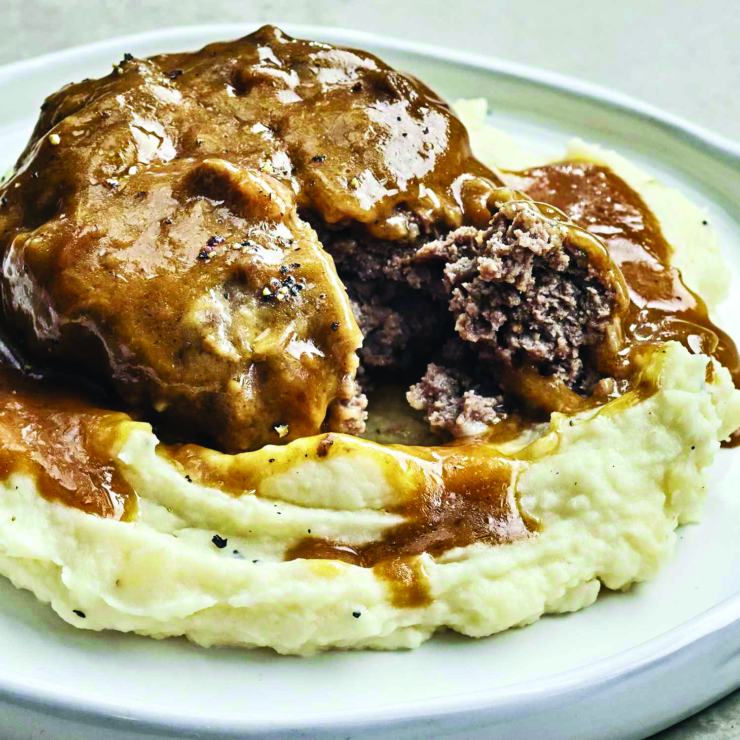 Slow Cooker Salisbury Steak Slow Cooker Salisbury Steak