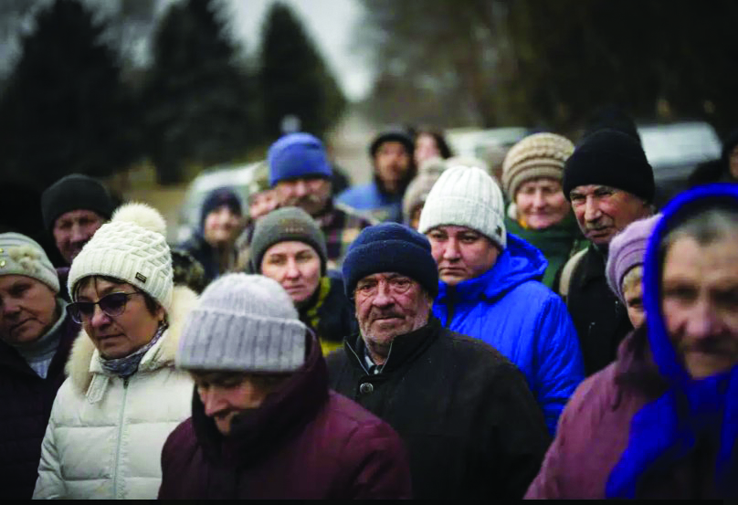 Russians gone from Ukraine village, fear and hardship remain amid winter