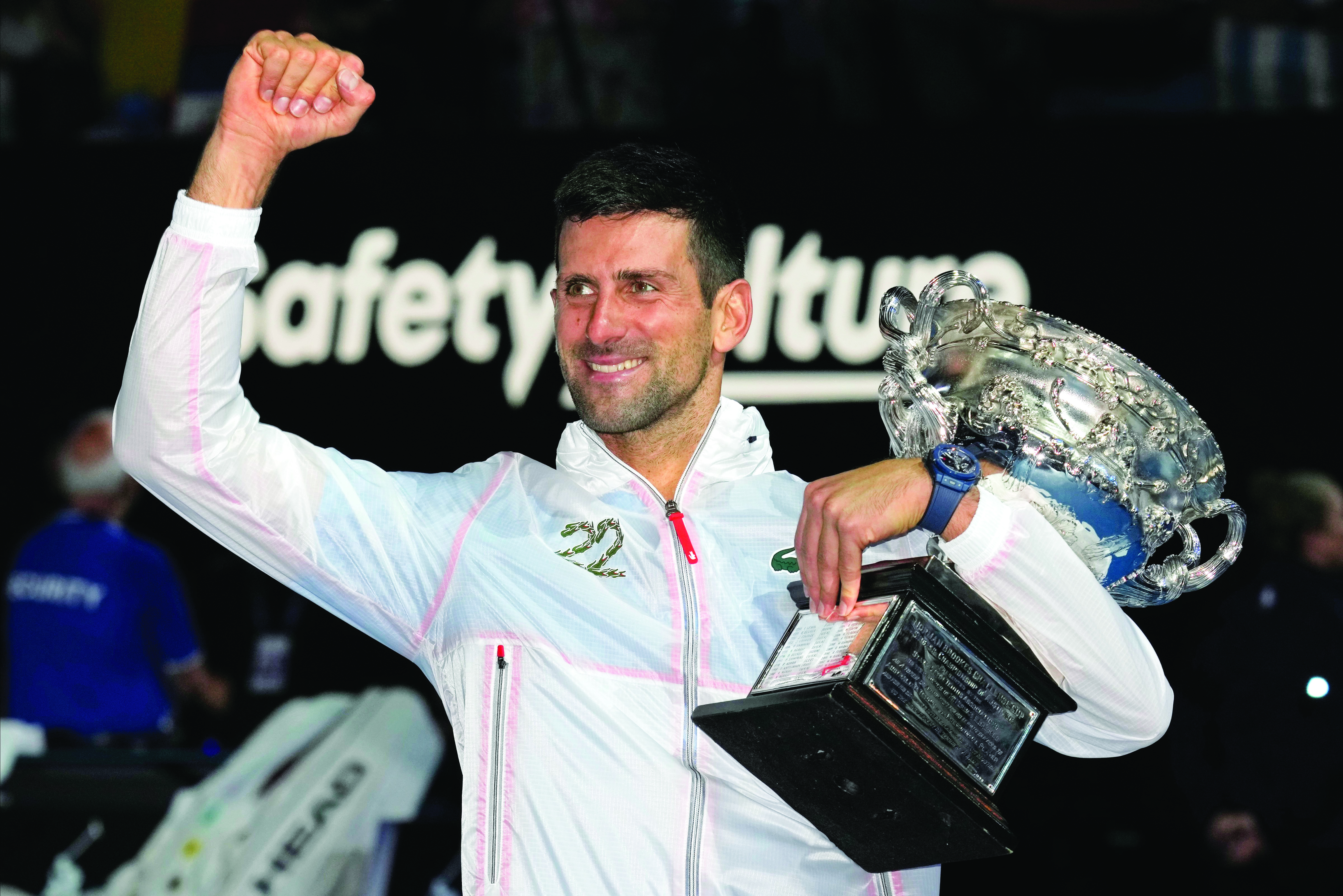 Djokovic beats Tsitsipas for 10th Australian Open, 22nd Grand Slam