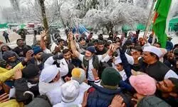 Amid snowfall, Congress holds rally to mark culmination of Bharat Jodo Yatra in Jammu & Kashmir