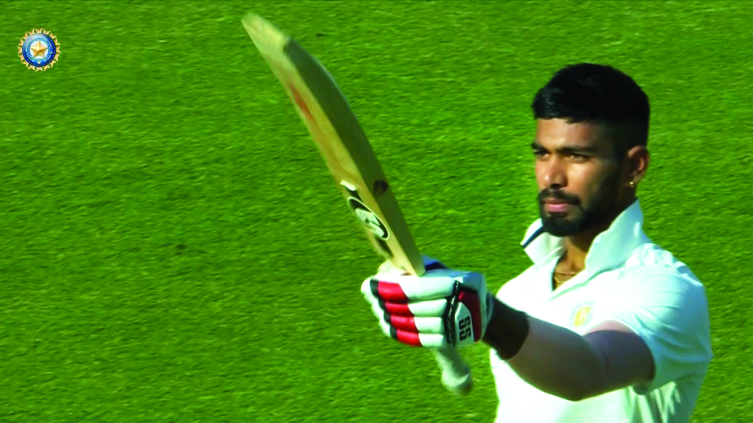 Parth Bhut strikes century batting at no. 9, saves Saurashtra the blushes