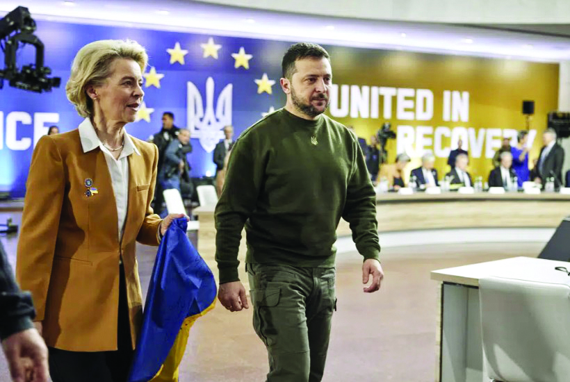 EU officials hold Kyiv talks in show of support for Ukraine