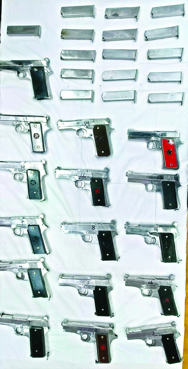 Spl cell busts three  inter-state cartels of arms, ammunition