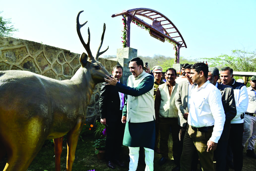 Minister inaugurates Neeli Jheel   eco-tourism site in Asola Bhatti