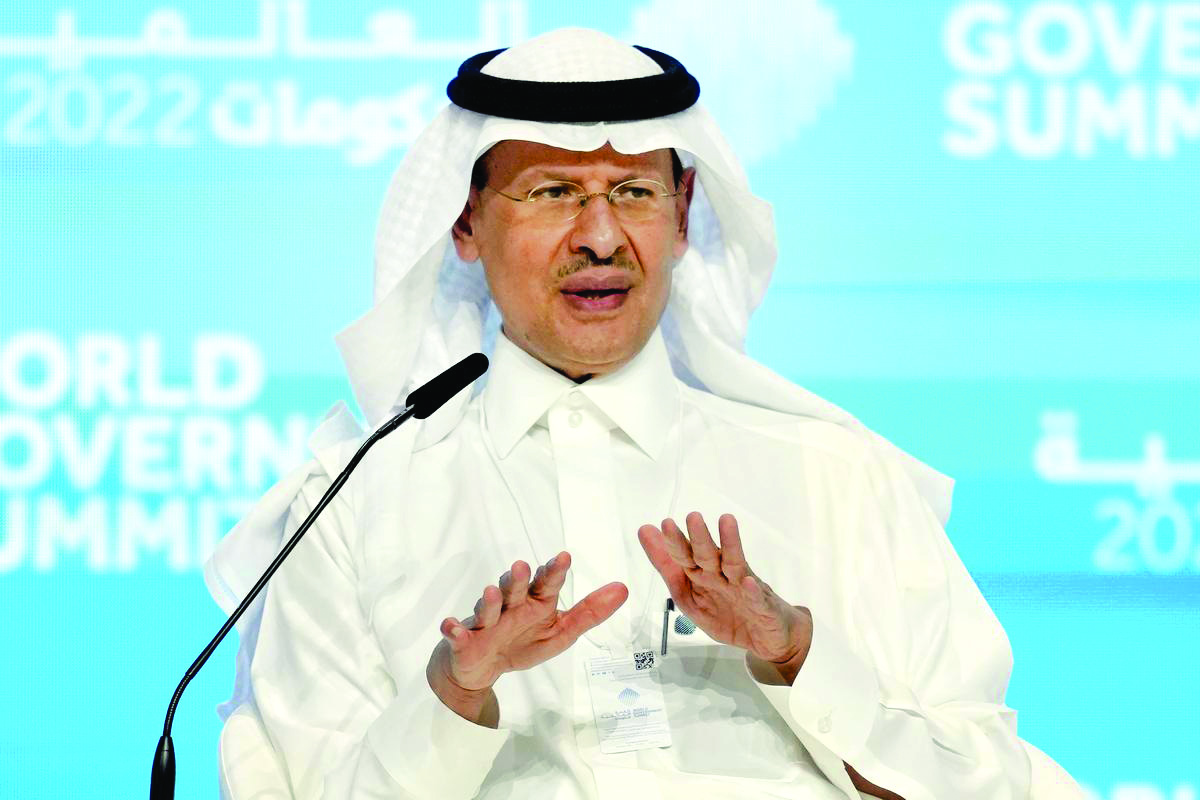 Sanctions, underinvestment may cause energy shortages: Saudi Energy Minister