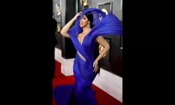 Cardi B wears Gaurav Guptas creation at Grammys red carpet