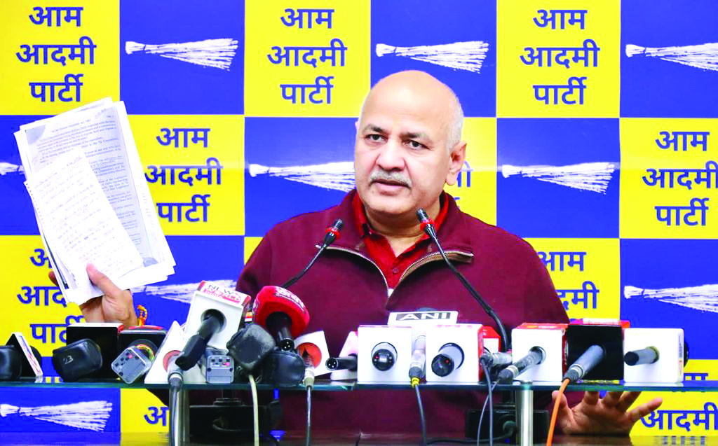 BJP not allowing mayoral polls to be held: Deputy CM Sisodia