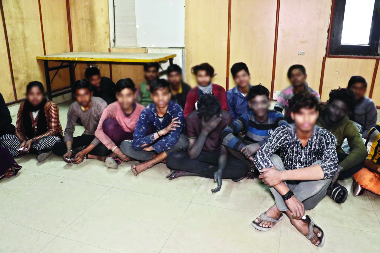 30 kids rescued in joint operation