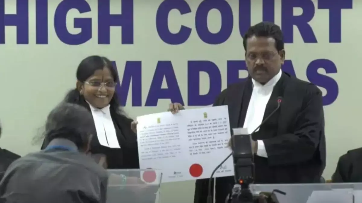 Supreme Court dismisses plea to restrain lawyer Victoria Gowri from taking oath as High Court judge