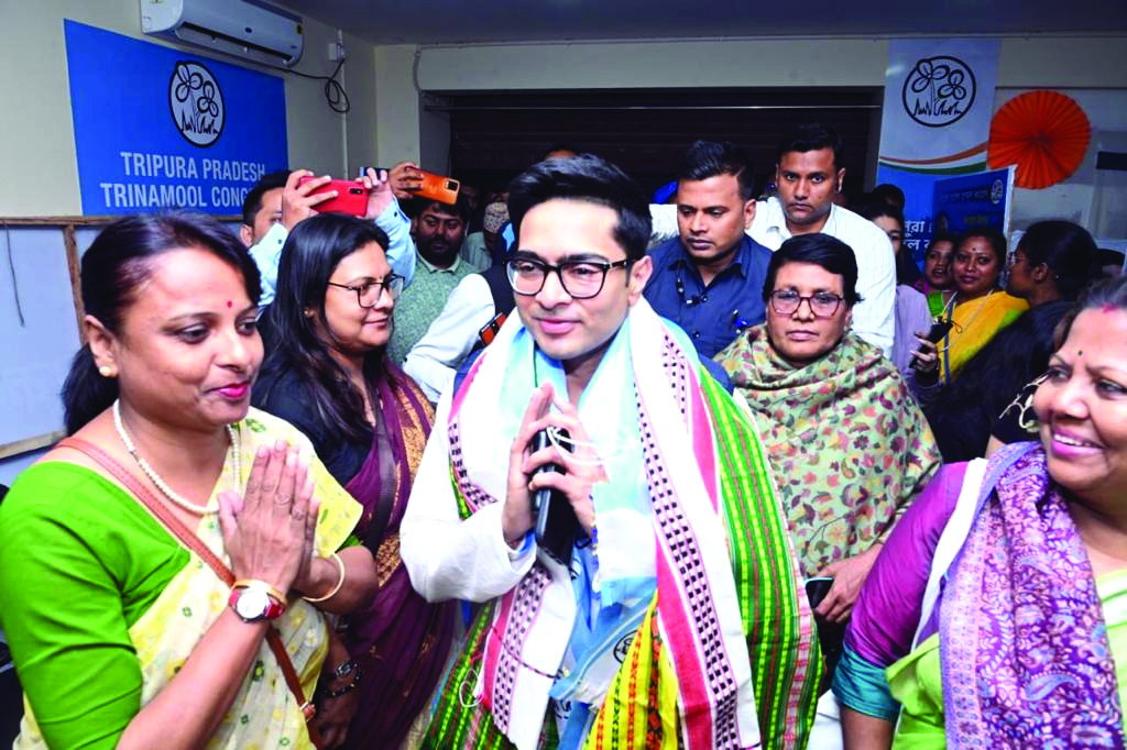 Will break BJP’s ‘Chakravyuha’ in Tripura, says Abhishek