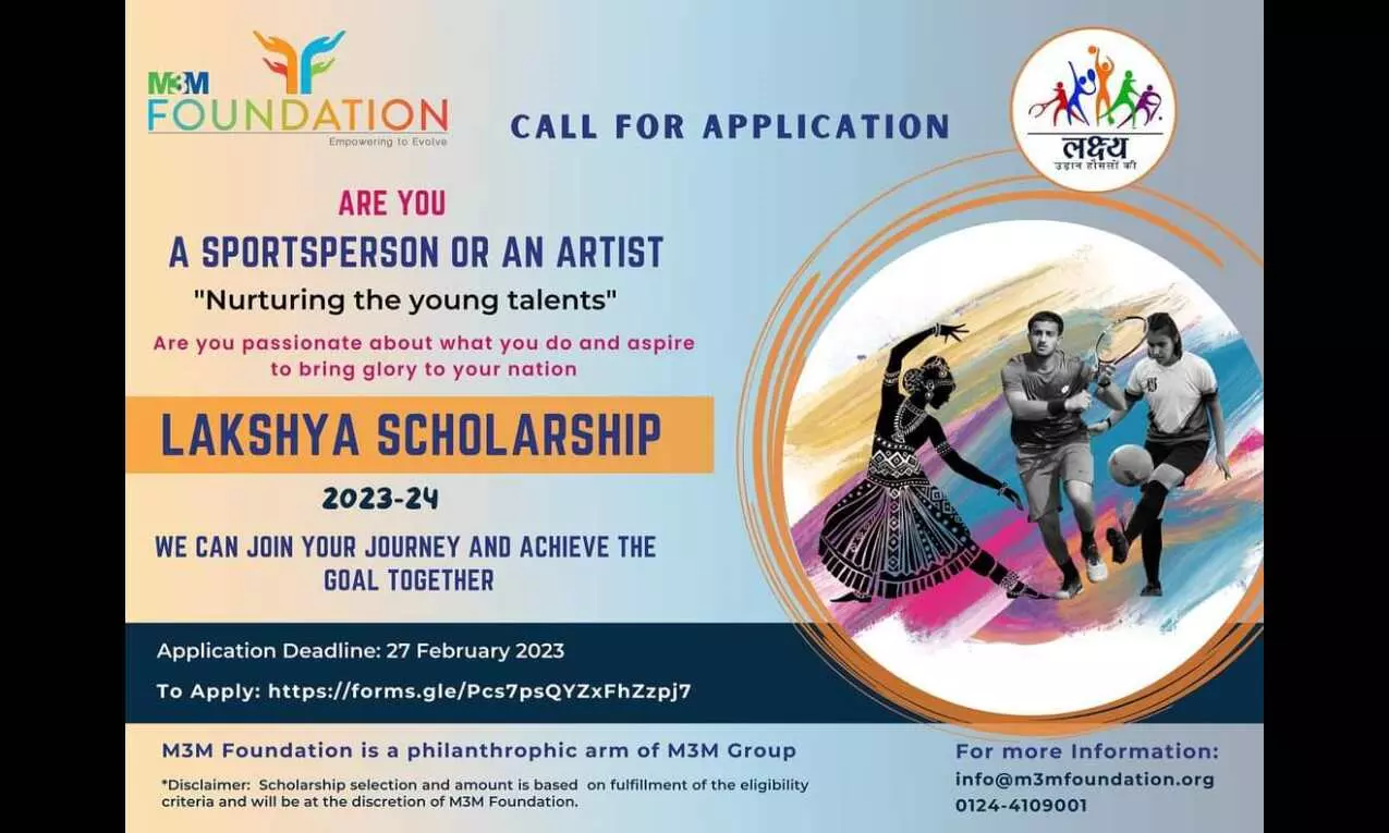 M3M Foundation announces 100+ pan India scholarships in performing arts