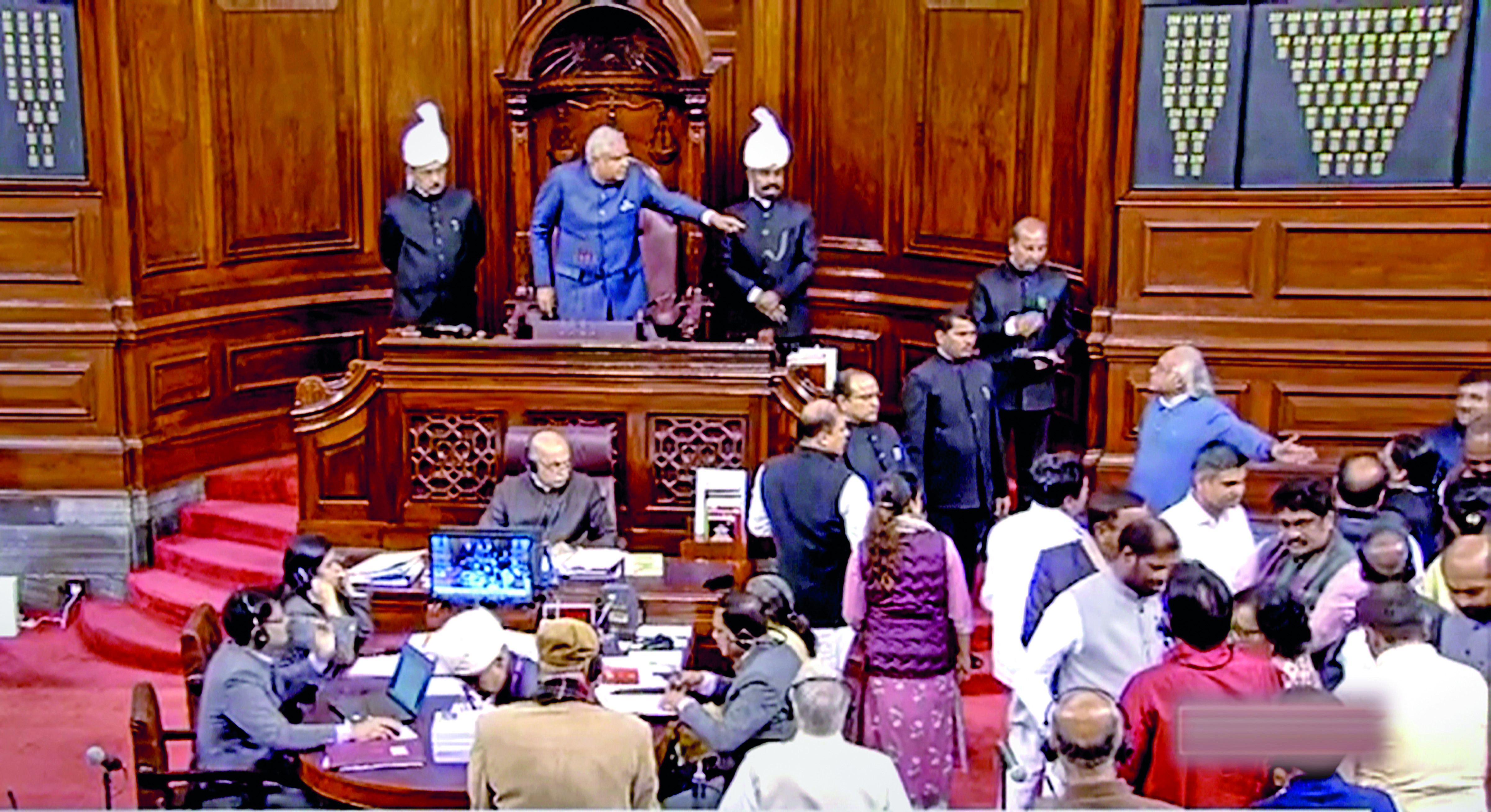 RS adjourned for day amid rampant sloganeering by ruling, Opposition MPs
