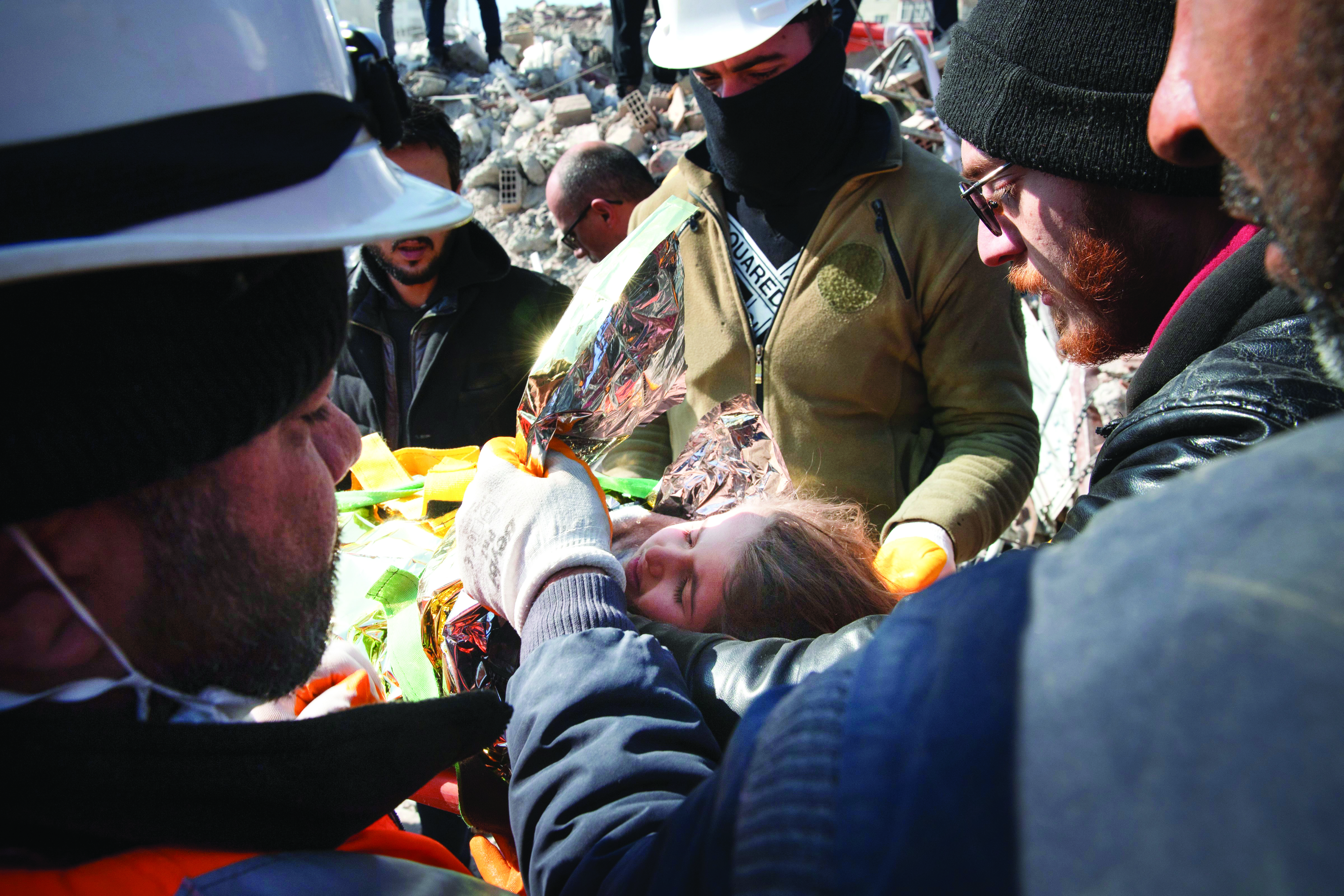 5 days in, survivors still found in quake-hit Turkey and Syria