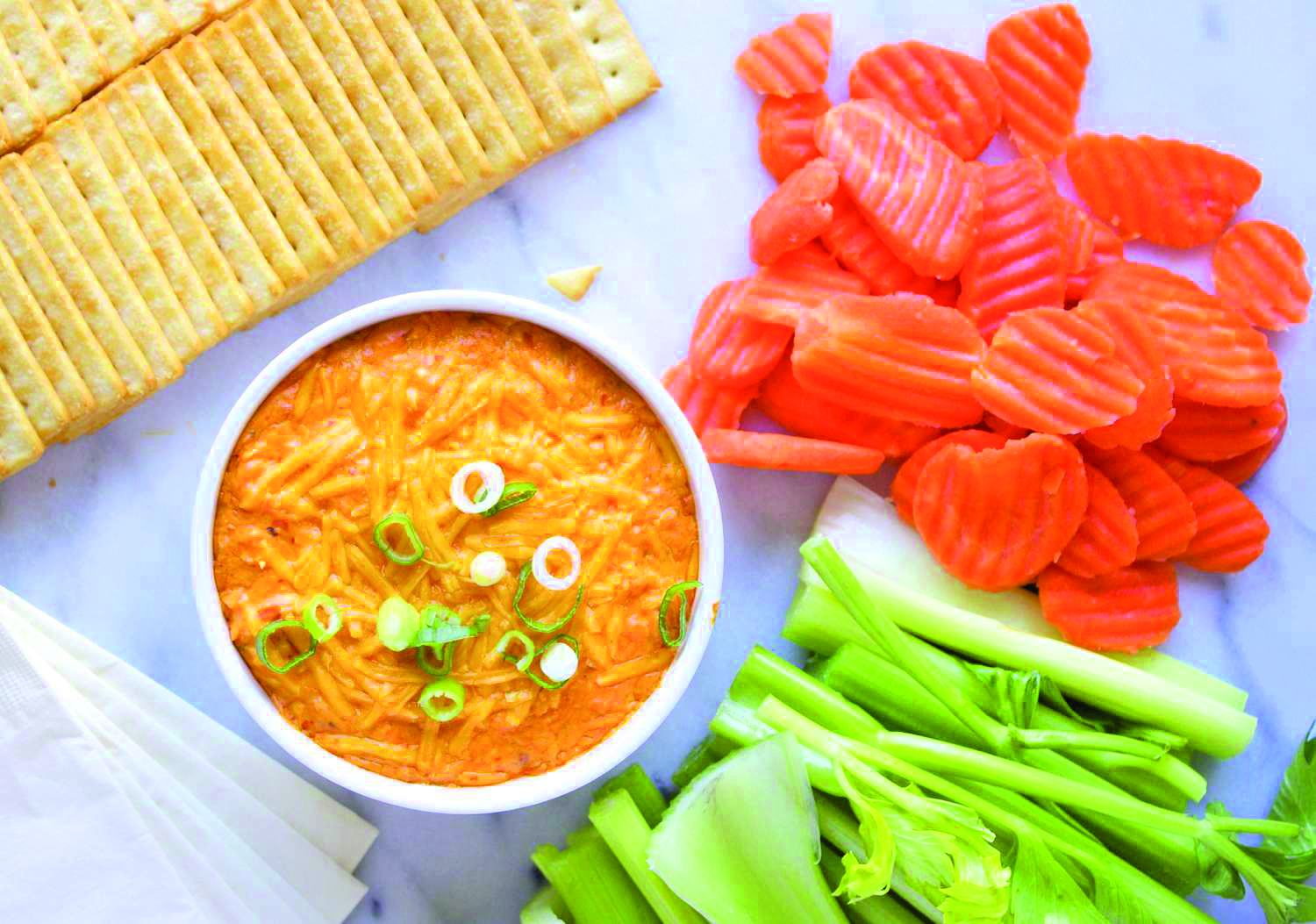 Buffalo chicken dip