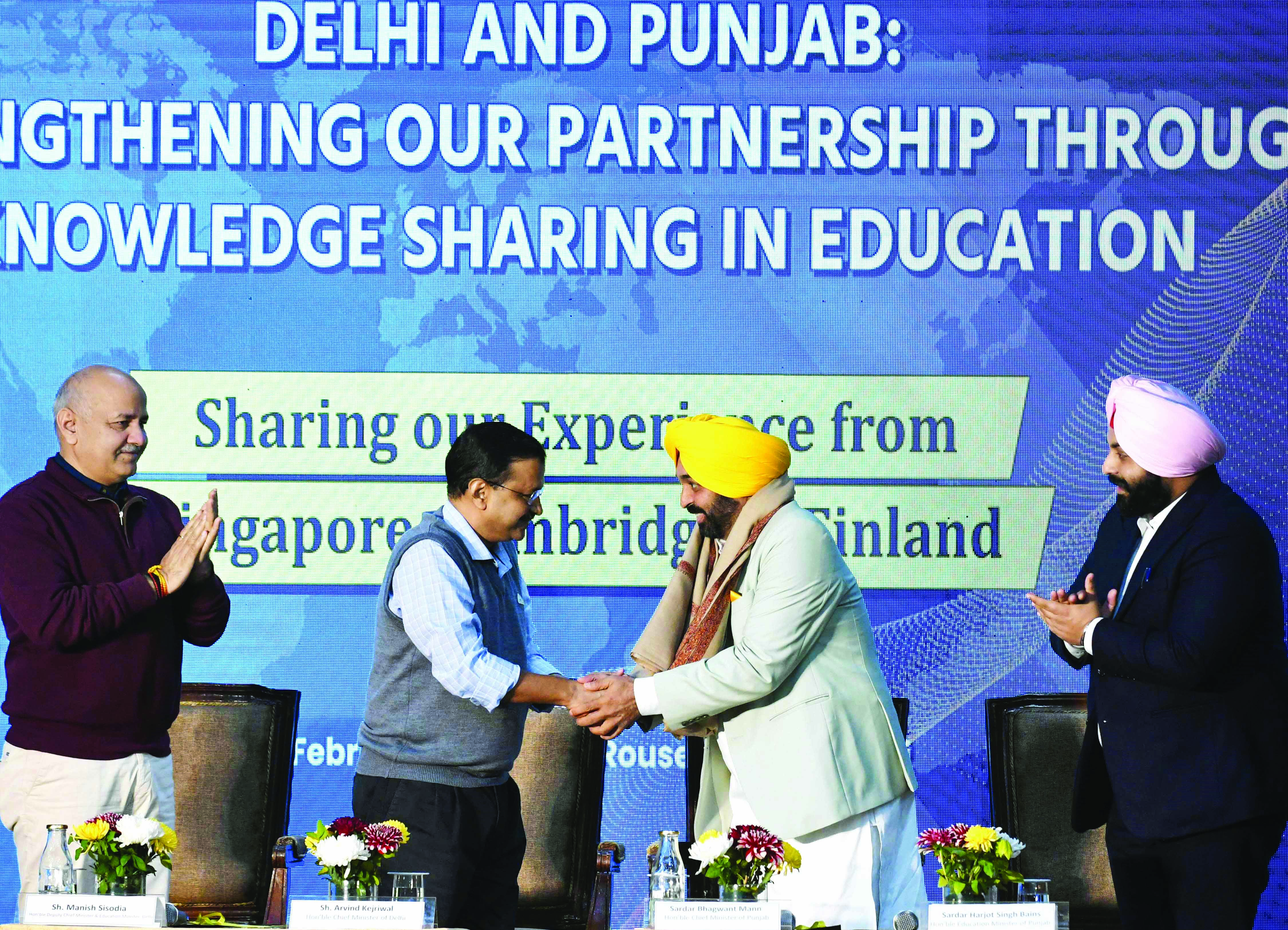 We will make schools in Delhi and Punjab best in the world, says CM