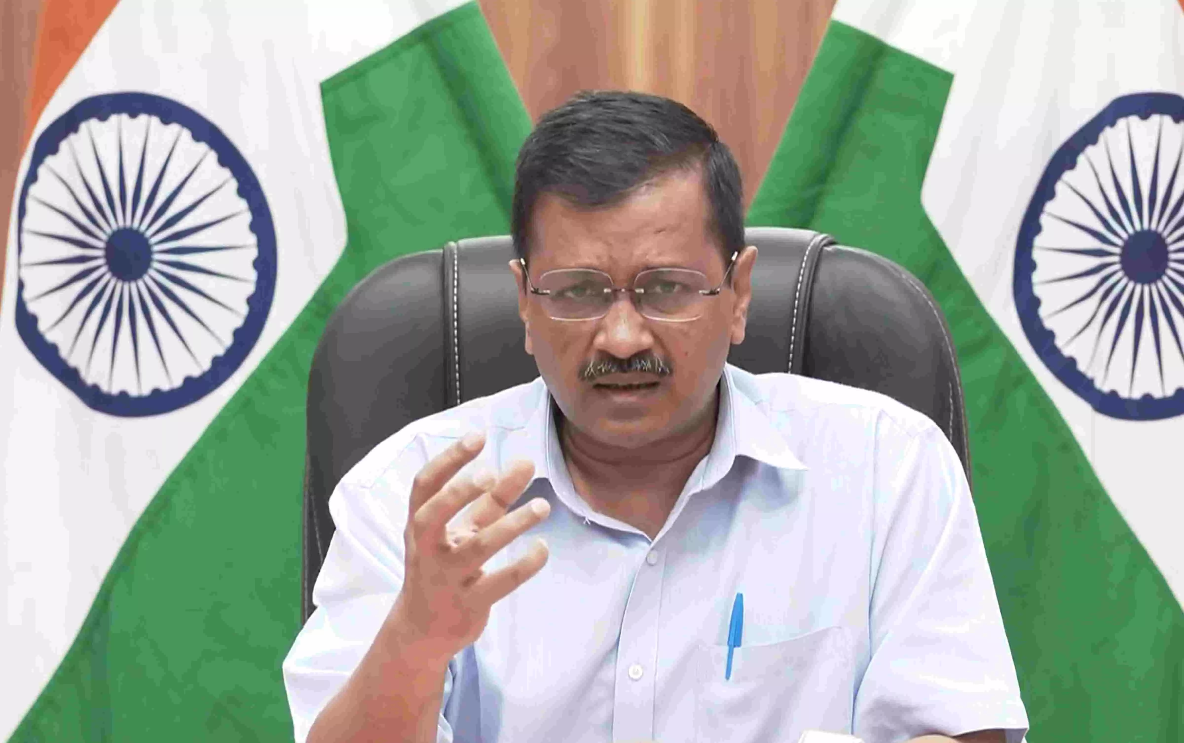 Punjabs law and order situation improved under AAPs Bhagwant Mann, says Kejriwal