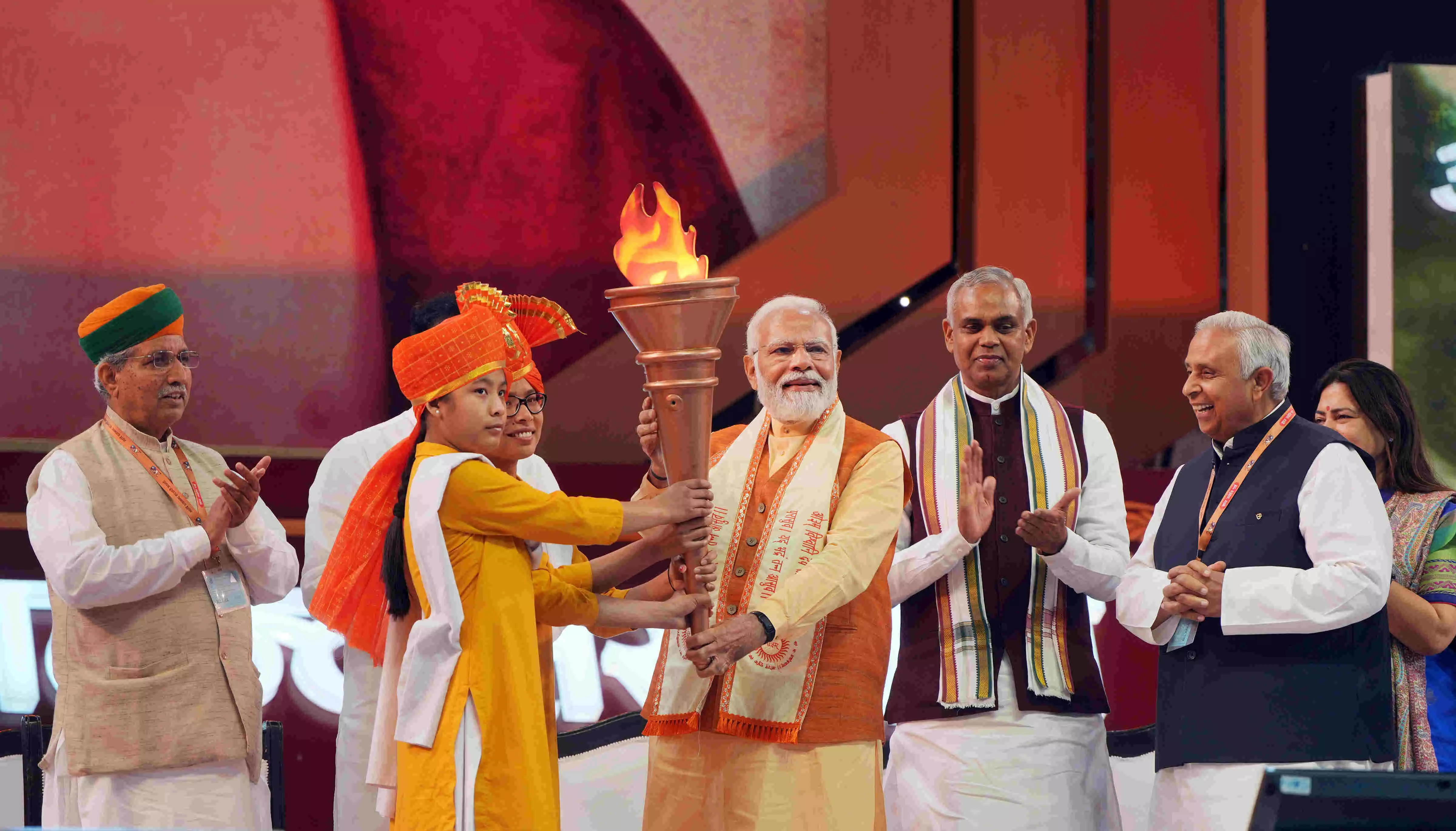 India running on tracks of heritage, development: PM Modi