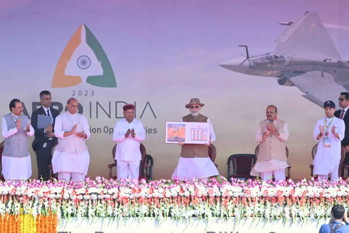 PM Modi inaugurates Aero India 2023