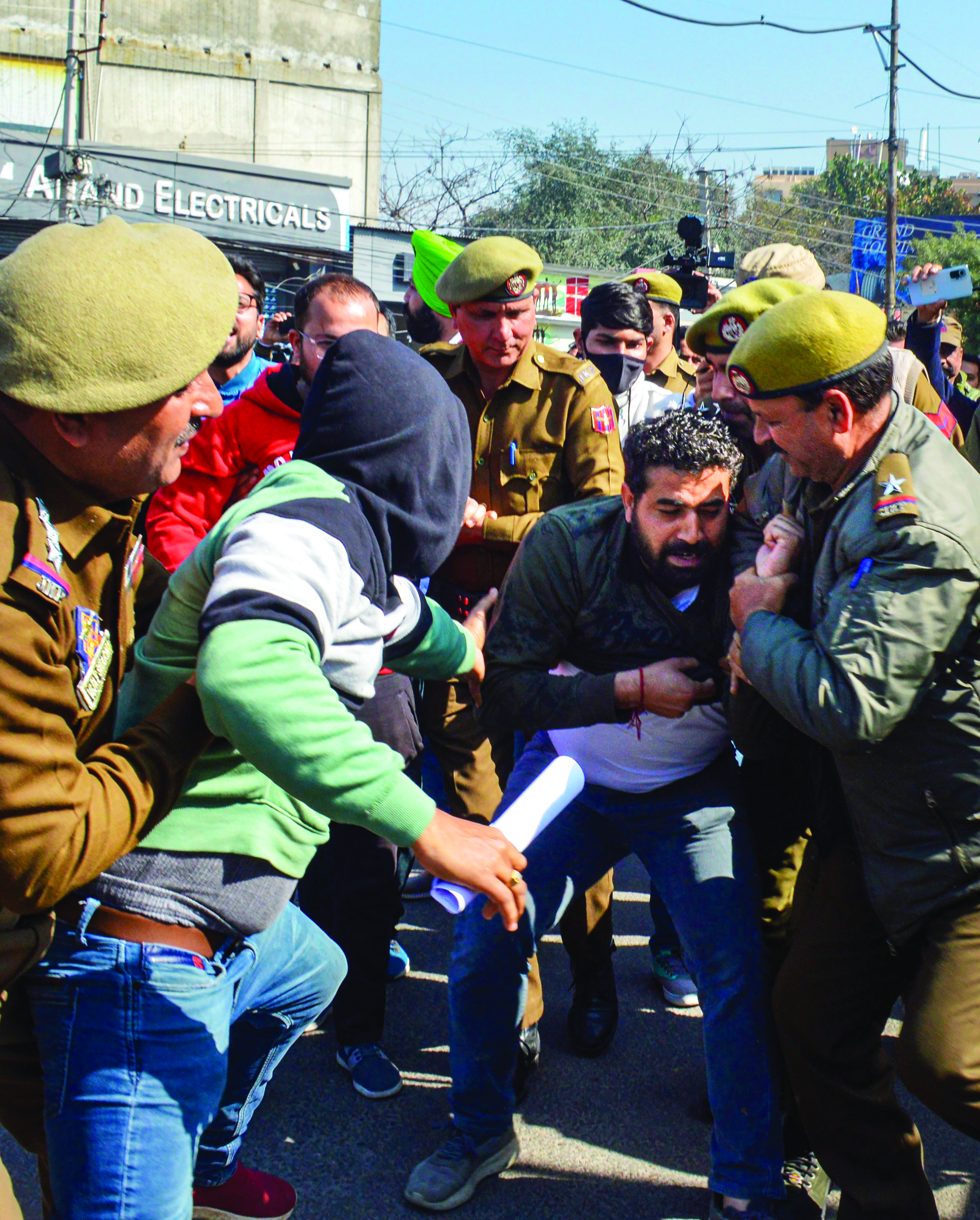 Scores of Kashmiri Pandit employees detained in Jammu